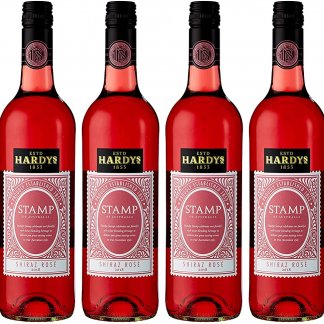 Hardys Stamp Shiraz Rose Wine Case