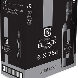 Case of McGuigan Black Label Merlot