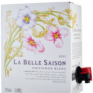 La Belle Saison Sauvignon Blanc 3 litre Wine Box White Wine