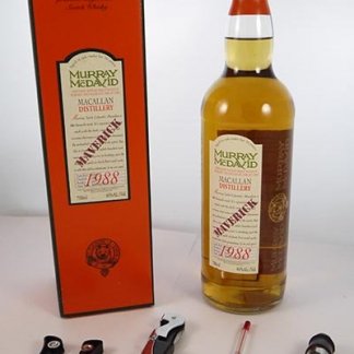 1988 Macallan Maverick 15 Year Old Speyside Scotch Whisky 1988 Murray McDavid Bottling Original Box