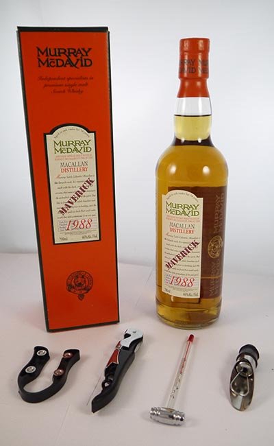 1988 Macallan Maverick 15 Year Old Speyside Scotch Whisky 1988 Murray McDavid Bottling Original Box