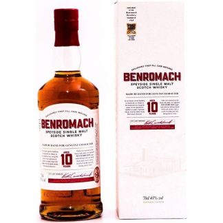 Benromach 10 Year Old Single Malt Scotch Whisky - 70cl 43%