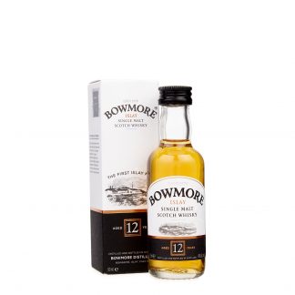 Bowmore 12 Year Old Single Malt Scotch Whisky Miniature 50ml
