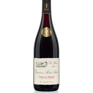 Domaines Andre Aubert La Serine Cotes du Rhone - Low Calorie, Low Carb, Keto, Gluten-Free Dry Red Wine - 1 Bottle (750ml)