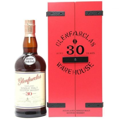 Glenfarclas 30 Year Old Single Malt Scotch Whisky - 70cl 43%