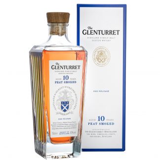 Glenturret 10 Year Old Peat Smoked 2022 Release Single Malt Scotch Whisky
