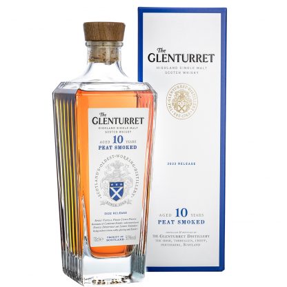 Glenturret 10 Year Old Peat Smoked 2022 Release Single Malt Scotch Whisky