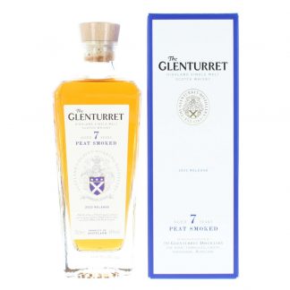 Glenturret 7 Year Old Peat Smoked 2022 Release Single Malt Scotch Whisky - 70cl 44%
