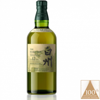 Hakushu 12 Year Old 100th Anniversary Edition Single Malt Japanese Whisky - 70cl 43%