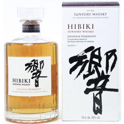 Hibiki Harmony Japanese Blended Whisky - 70cl 43%