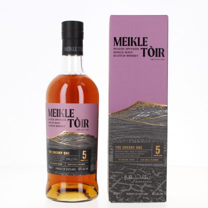 Meikle Toir 5 Year Old The Sherry One Single Malt Scotch Whisky - 70cl 48%