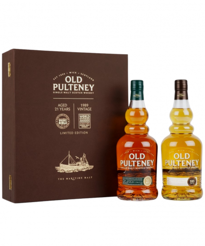 Old Pulteney 21yr & 1989 Vintage Twin Pack