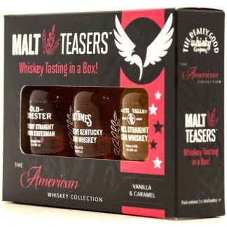 The American Whiskey Tasting Pack with Online Video Link - 3 Malt Teasers - 3 X 3cl 42%