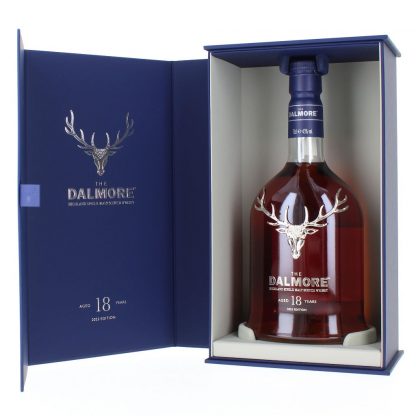 The Dalmore 18 Year Old Single Malt Whisky - 70cl 43%