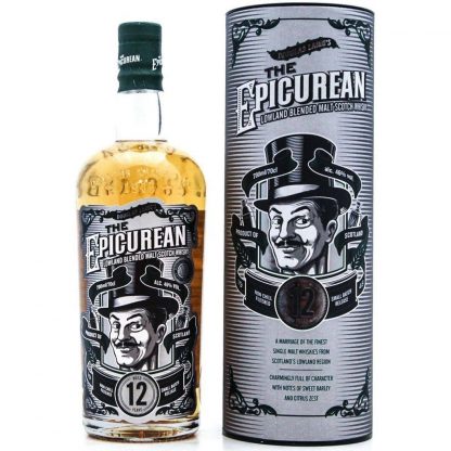 The Epicurean 12 Year Old Lowland Blended Malt Scotch Whisky - 70cl 46%