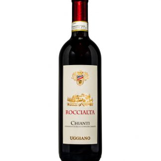 Uggiano Chianti 'Roccialta' - Low Calorie & Vegan-Friendly Red Wine - 1 Bottle (750ml)
