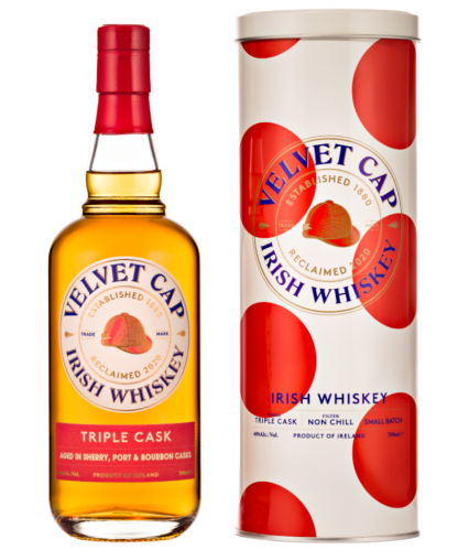 Velvet Cap Irish Whiskey Triple Cask Blend