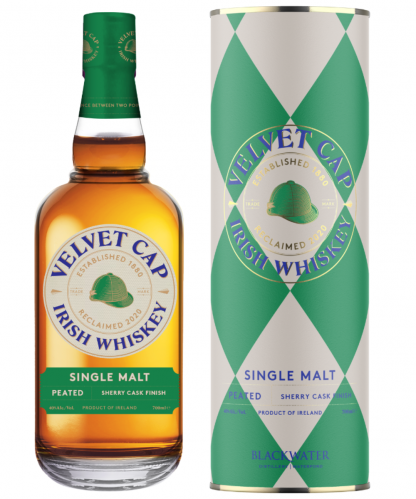 Velvet Cap Single Malt Irish Whiskey Peated Sherry Cask Finish
